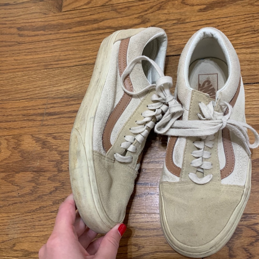 Tan suede vans
